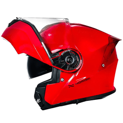 Capacete Norisk Motion Monocolor - Vermelho - Moto One