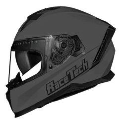 Capacete Race Tech Volt Monocolor - Nardo Grey - Moto One