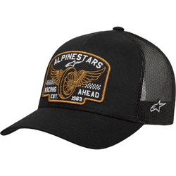 Boné Alpinestars Heritage Patch Trucker - Preto - Moto One