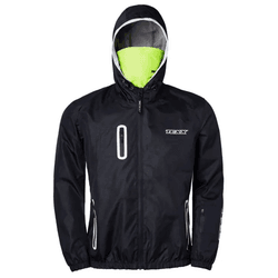Jaqueta Corta Vento Texx Neon V2 - Preto - Moto One
