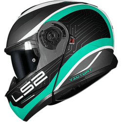 Capacete Ls2 Ff908 Strobe Ii Victory - Titanium/br... - Moto One