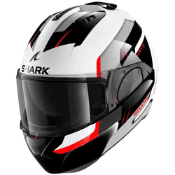 Capacete Shark Evo Es Kryd Wkr - Branco Preto Verm... - Moto One