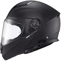 Capacete Texx Kratos Solid - Preto Fosco - Moto One