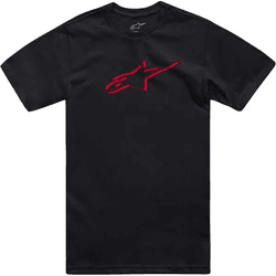 Camiseta Alpinestars Ageless Shadow - Preto vermel... - Moto One