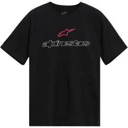 Camiseta Alpinestars Linear Trace - Preto - Moto One