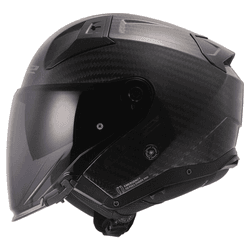 Capacete Ls2 Of603 Infinity 2 C Solid - Matte Carb... - Moto One