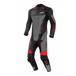 Macacão X11 Speed 2 - Cinza Vermelho - Moto One