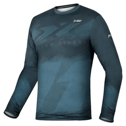 Camisa Segunda Pele X11 Sunprotec Rise - Azul - Moto One