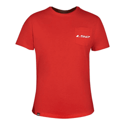 Camiseta Ls2 Logo - Vermelha - Moto One