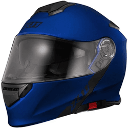 Capacete X11 - Turner - Escamoteável - Azul - Moto One