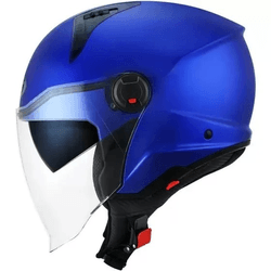 Capacete Kyt D-city Plain - Azul - Moto One