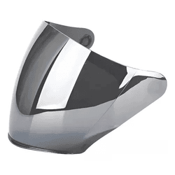 Viseira Kyt D-city - Iridium Cromada - Moto One