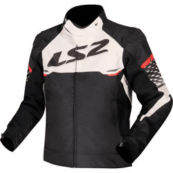 Jaqueta Ls2 Apex - Preta/branca/vermelha - Moto One