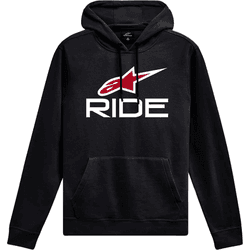Moletom Alpinestars Ride 4.0 Hoodie - Preto Branco... - Moto One