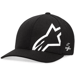 Boné Alpinestars Sonic Tech - Preto/branco - S/m - Moto One