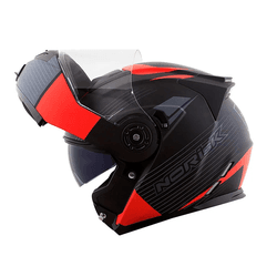 Capacete Norisk Ff345 Route Stroke - Preto Cinza V... - Moto One