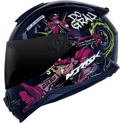 Capacete Norisk Ff802 Razor Do Grau - Preto - Moto One