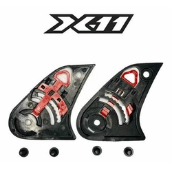 Reparo Capacete X11 Volt - Suporte Viseira - Moto One