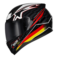 Capacete Race Tech Sector Grid - Germany. - Moto One