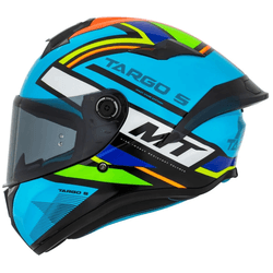 Capacete Mt Targo s Torvi A17 - Azul - Moto One