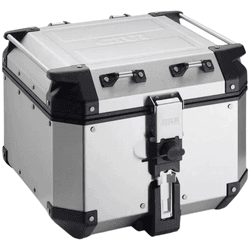 Bauleto Aluminio Givi - Outback - 42l - Prata - Moto One