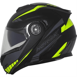 Capacete Norisk Ff345 Route Motion - Preto Amarelo - Moto One