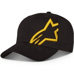 Boné Alpinestars Corp Snap 2 - Preto Dourado - Moto One