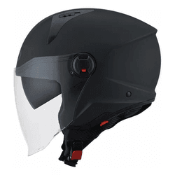 Capacete Kyt D-city Plain - Preto Fosco - Moto One