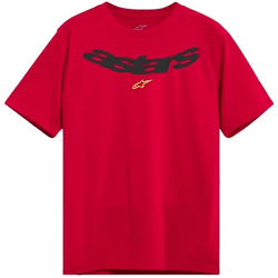 Camiseta Alpinestars Elliptic - Vermelho - Moto One