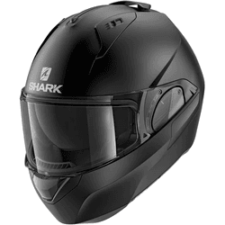 Capacete Shark Evo Es Blank - Preto Fosco. - Moto One