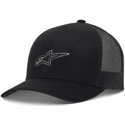 Boné Alpinestars Find Trucker - Preto - Snbapback - Moto One
