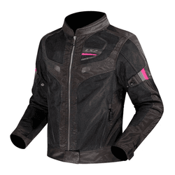 Jaqueta Feminina Ls2 Garda - Preta Rosa - Moto One