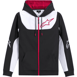 Moletom Alpinestars Sessions V3 Hoodie - Preto Bra... - Moto One