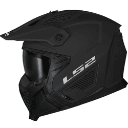 Capacete Ls2 Of606 Drifter Monocolor - Preto Fosco - Moto One