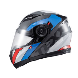 Capacete Texx Gladiator V3 Reisen - Vermelho/branc - Moto One