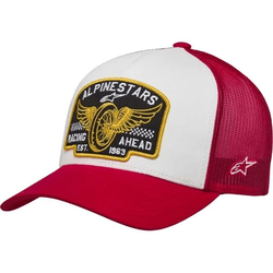 Boné Alpinestars Heritage Patch Trucker - Vermelho... - Moto One