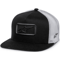 Boné Alpinestars Racer Trucker - Preto - Moto One