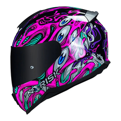 Capacete Norisk Ff802 Razor Parasite - Rosa - Moto One