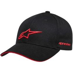 Boné Alpinestars Rostrum - Preto/vermelho - Moto One