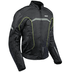 Jaqueta Texx New Strike V2 - Preto/verde - Moto One
