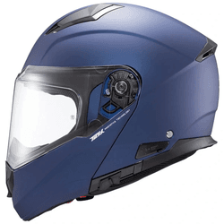 Capacete Texx Kratos Solid - Azul Fosco - Moto One