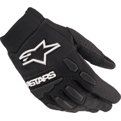Luva Alpinestars Full Bore - Preto Branco - Moto One