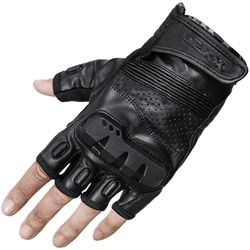 Luva Texx Phanter Meio Dedo - Preto - Moto One