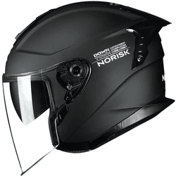 Capacete Norisk Downtown Monocolor - Preto Fosco - Moto One