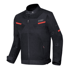 Jaqueta X11 Breeze 2 - Preto Vermelho - Moto One