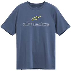 Camiseta Alpinestars Linear Trace - Azul - Moto One