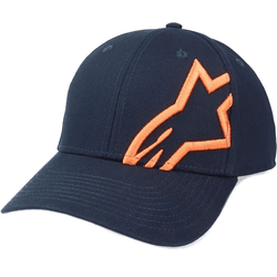 Boné Alpinestars Corp Snap 2 - Azul/laranja - Snap... - Moto One
