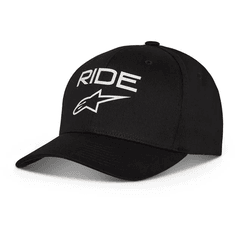 Boné Alpinestars Ride Transfer - Preto e Branco - ... - Moto One