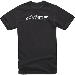Camiseta Alpinestars Ride 3.0 - Preto Branco - Moto One