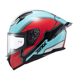 Capacete Texx Raptor Hornet - Azul/vermelho/branco - Moto One